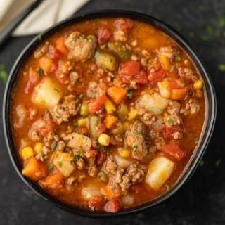 Crockpot Vegetable Beef Soup