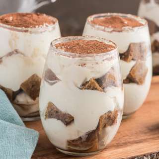 Tiramisu Ice Cream Parfait