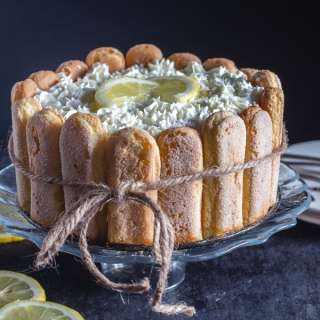 Easy Lemon Charlotte / Icebox Cake