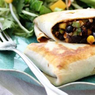 Vegetarian Black Bean Burritos