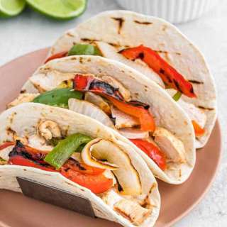 Grilled Chicken Fajitas