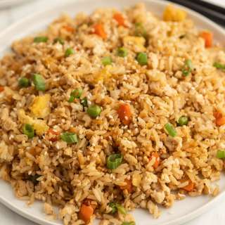 Ground Chicken Fried Rice