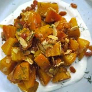 Beet & Quick-Pickled Golden Raisin Salad
