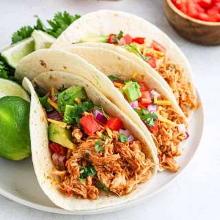 Instant Pot Chicken Tacos