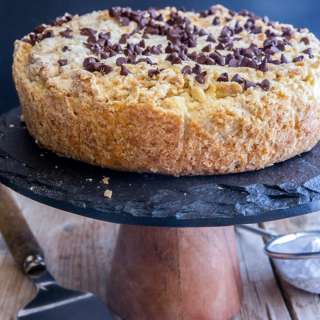 Chocolate Chip Ricotta Crumb Cake