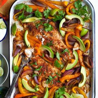 Sheet Pan Fish Tacos