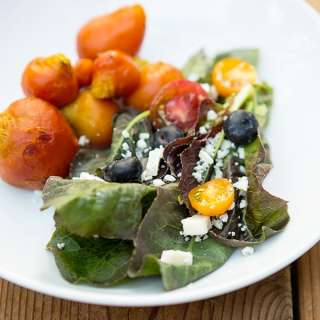 Roasted Beet and Blueberry Salad