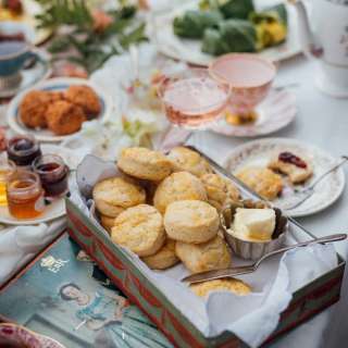 Vanilla Cream Scones