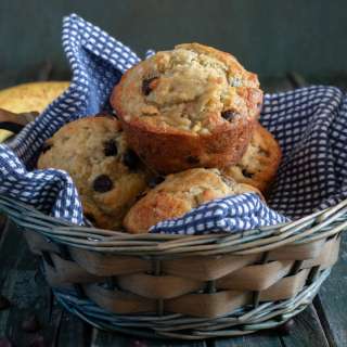 Banana Chocolate Chip Muffins