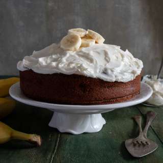 One Bowl Banana Cake