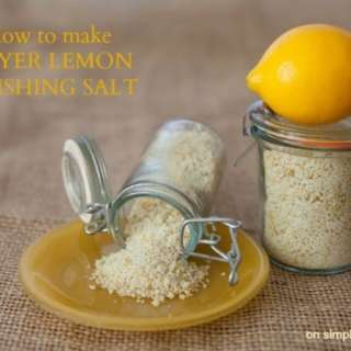 Meyer Lemon Finishing Salt