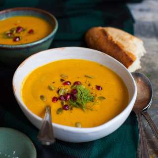 Creamy Carrot Ginger Soup