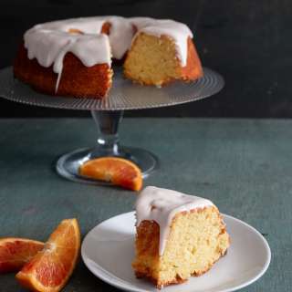 Simple Glazed Orange Cake