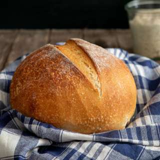 Easy Lievito Madre Bread
