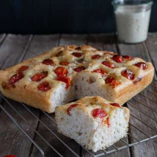Lievito Madre Tomato Focaccia