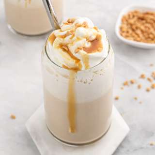 Caramel Ribbon Crunch Frappuccino Recipe
