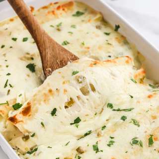 White Chicken Enchiladas Recipe