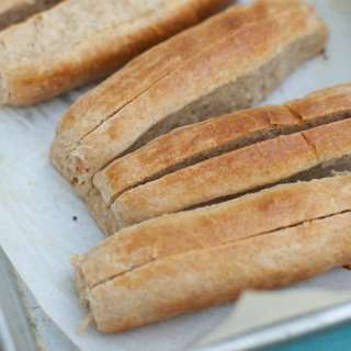 Soft Whole Wheat Hot Dog Buns