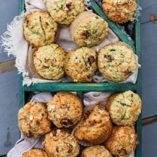One-Bowl Oatmeal Muffins (base recipe)