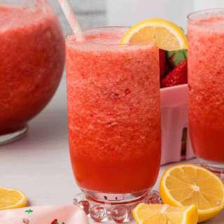 Strawberry Slushie Drink