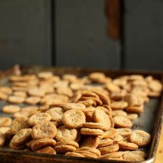 White Pepper Parmesan Coins