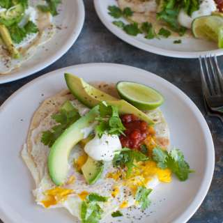 Fried Egg Tostada