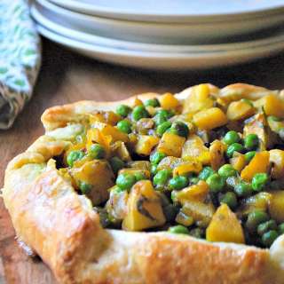 Savoury Samosa Galette