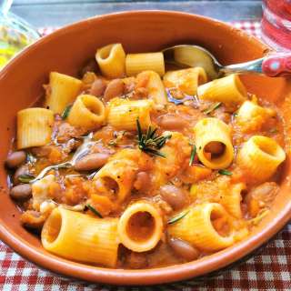 Pasta and Beans soup (pasta e fagoli)