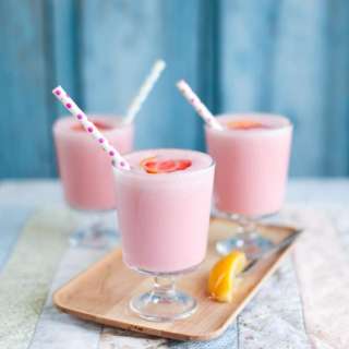 Strawberry and Preserved Lemon Lassi