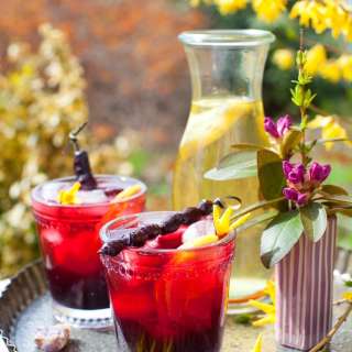 Iced Haskap Green Tea