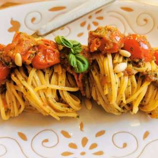 Pasta Portofino Recipe from Liguria.