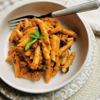 Italian creamy beef ragu recipe