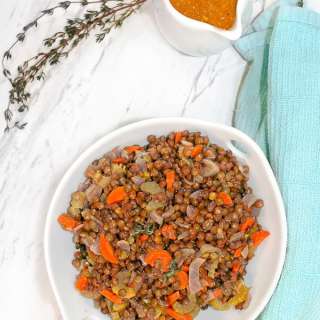 French Lentils with Dijon Vinaigrette