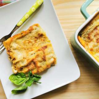 Italian Basil Pesto Lasagne al Forno (pesto lasagna)