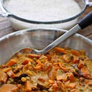 Navratan Curry (Sweet Vegetable Korma)