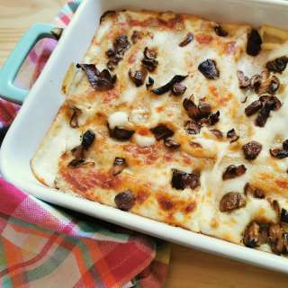 Mushroom Cannelloni (Manicotti) Recipe