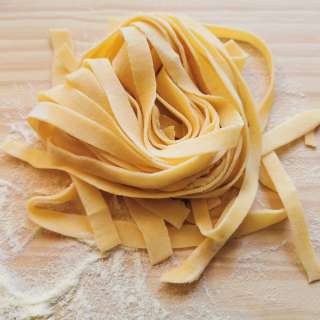 Homemade Tagliatelle Pasta Recipe.