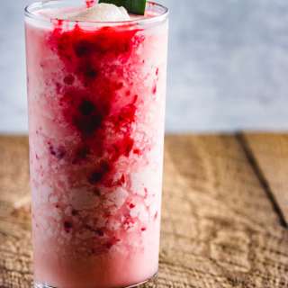 Raspberry Colada Cocktail