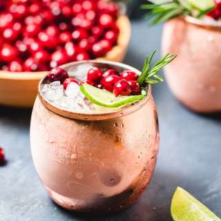 Cranberry Moscow Mule