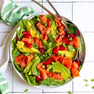 Smoked Salmon Salad
