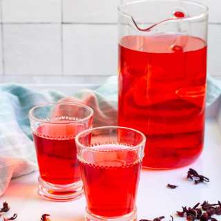 Cold-Brew Hibiscus Tea