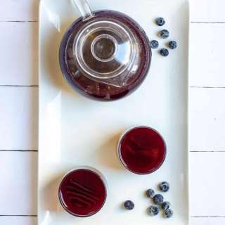 Blueberry Basil Tea