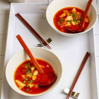 Vegan Kimchi Soup