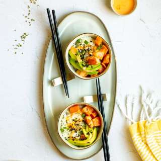 Spicy Salmon Poke
