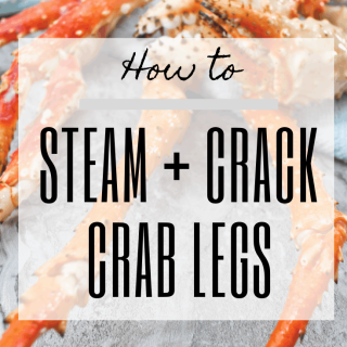 How to Steam + Crack Crab Legs