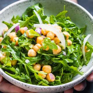 Chickpea Arugula Salad