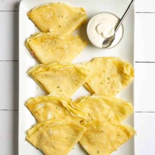 Smoked Salmon Crêpes