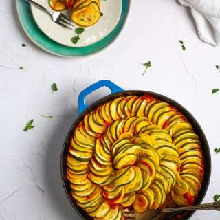 Baked Zucchini and Squash