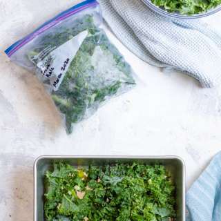 How to Freeze Kale
