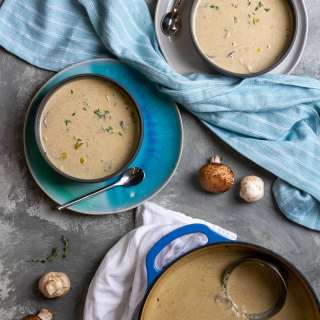 Homemade Cream of Mushroom Soup